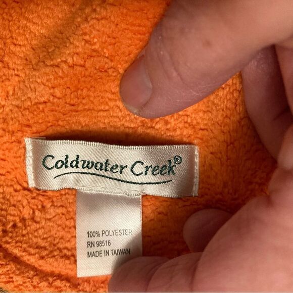 Coldwater Creek Orange and Dark Pink Scarf NWT - Picture 5 of 8